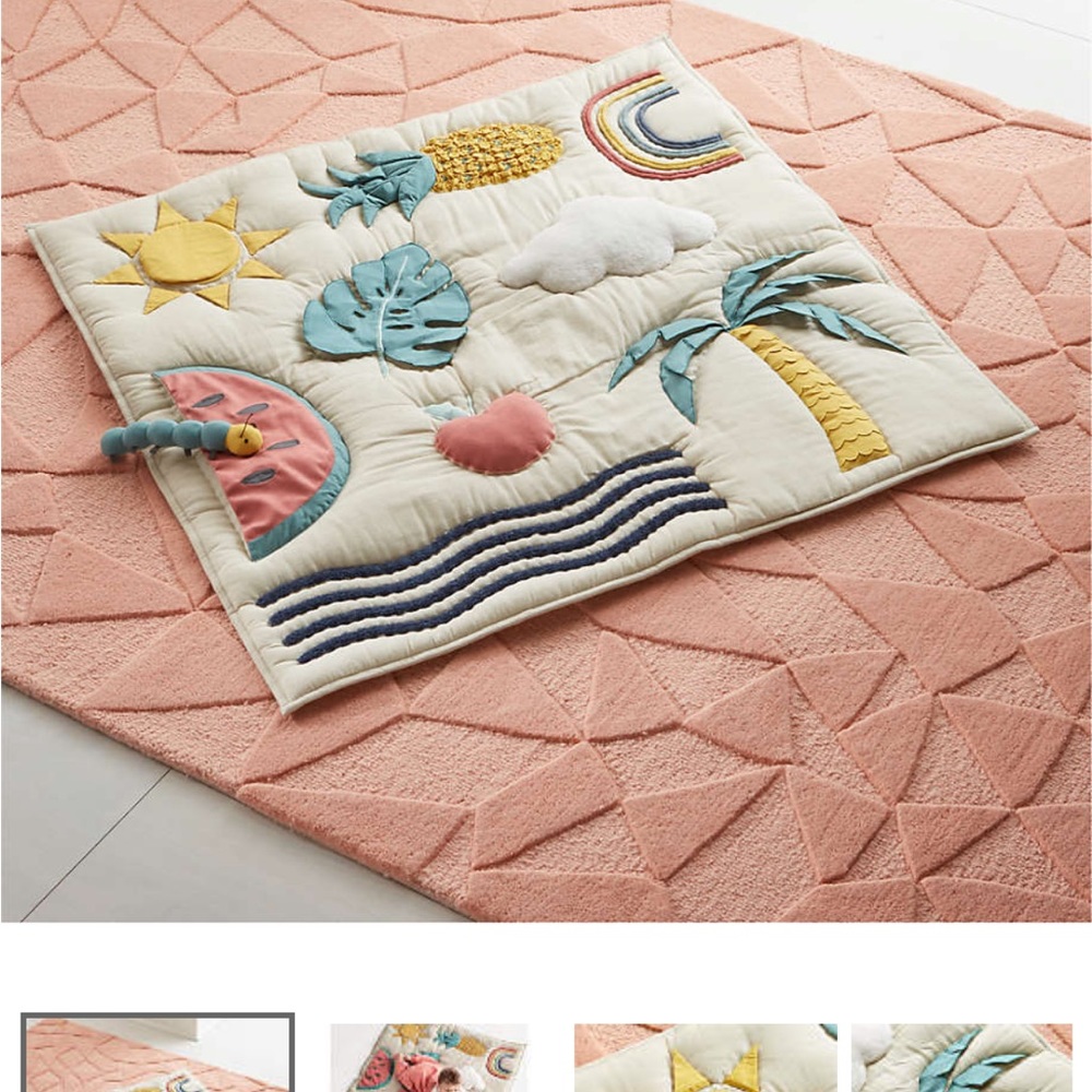 Baby activity play mat